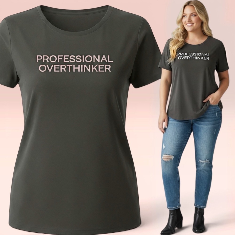 TORRID "Professional Thinker" 100% Cotton Classic Heritage Crew Tee NWT Size 2X